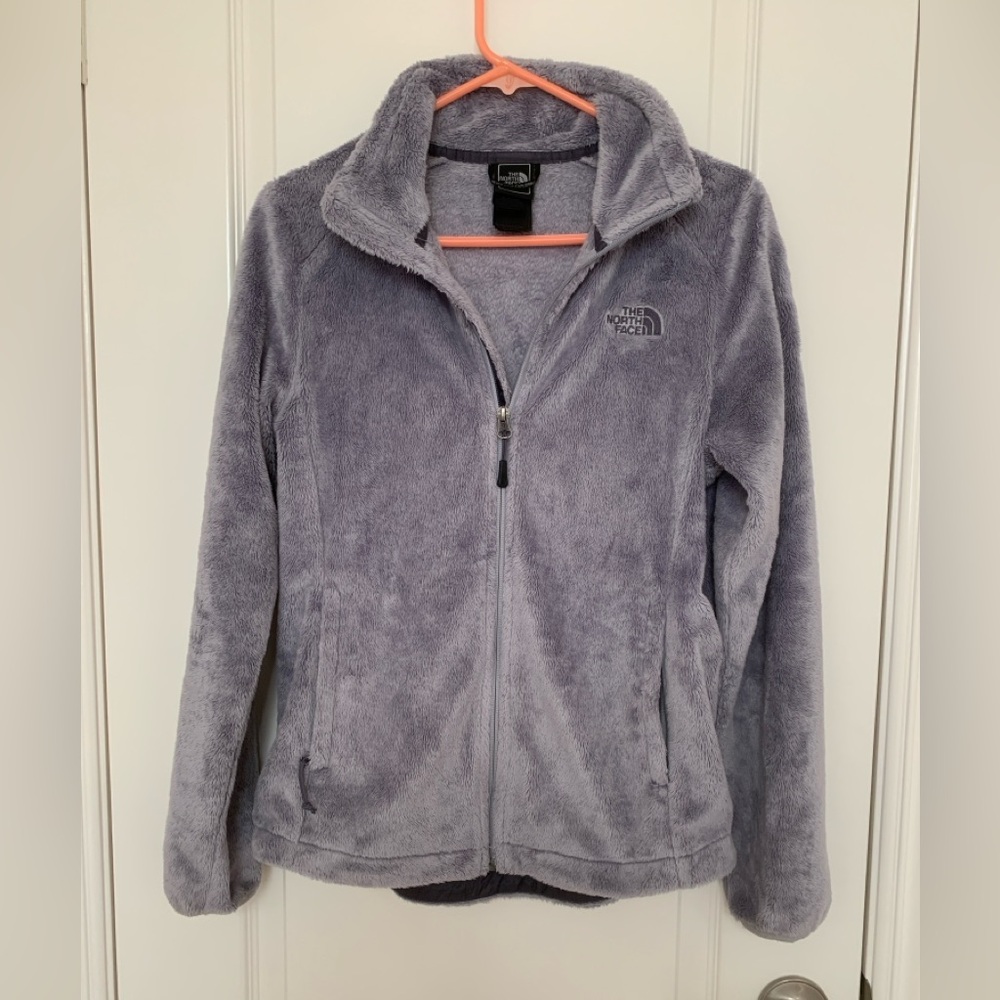 The North Face Gray Fleece Full Zip Jacket Women’s Small